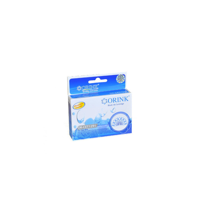 ORINK Tusz T1291 do drukarek Epson SX420W / Office BX305F / WF BX320FW | Black | 18ml. - 1