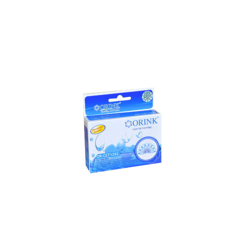 ORINK Tusz T1292 do drukarek Epson SX420W / Office BX305F / WF BX320FW | Cyan | 15ml. - 1