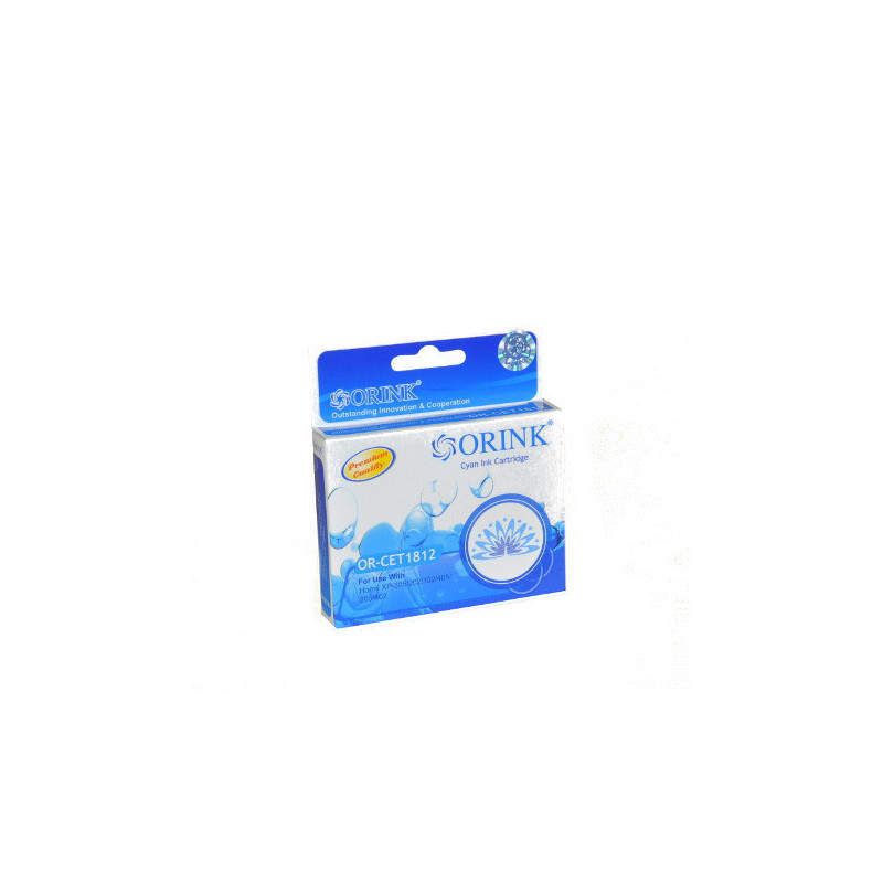 ORINK Tusz T1812 do drukarek Epson Expression Home XP30 / 102 / 202 / 305 | Cyan | 15ml. - 1
