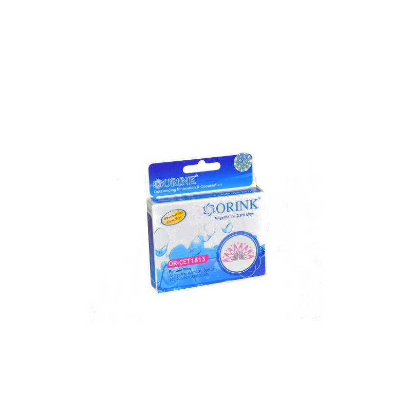 ORINK Tusz T1813 do drukarek Epson Expression Home XP30 / 102 / 202 / 305 | Magenta | 15ml. - 1