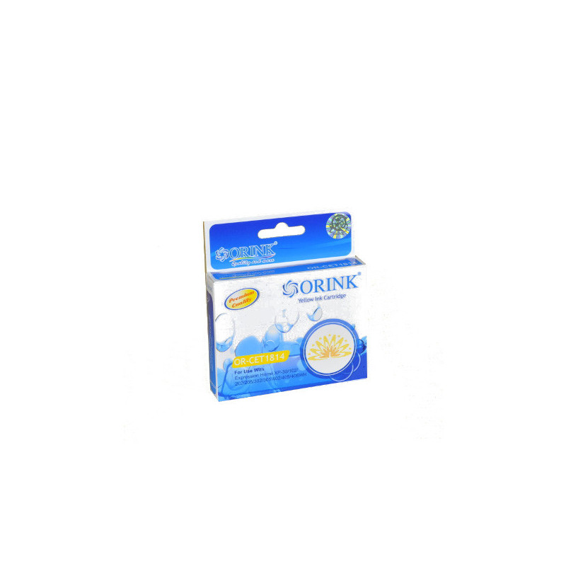 ORINK Tusz T1814 do drukarek Epson Expression Home XP30 / 102 / 202 / 305 | Yellow | 15ml. - 1