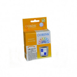 ORINK Tusz HP11 do drukarek Designjet 100 plus / 500 / Business Inkjet 1000 | Yellow | 28ml. - 1