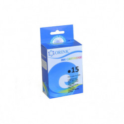 ORINK Tusz HP 15  do drukarek DeskJet 810C / 920C / Copier 500 / Office Jet V30 | Black | 44ml. - 1