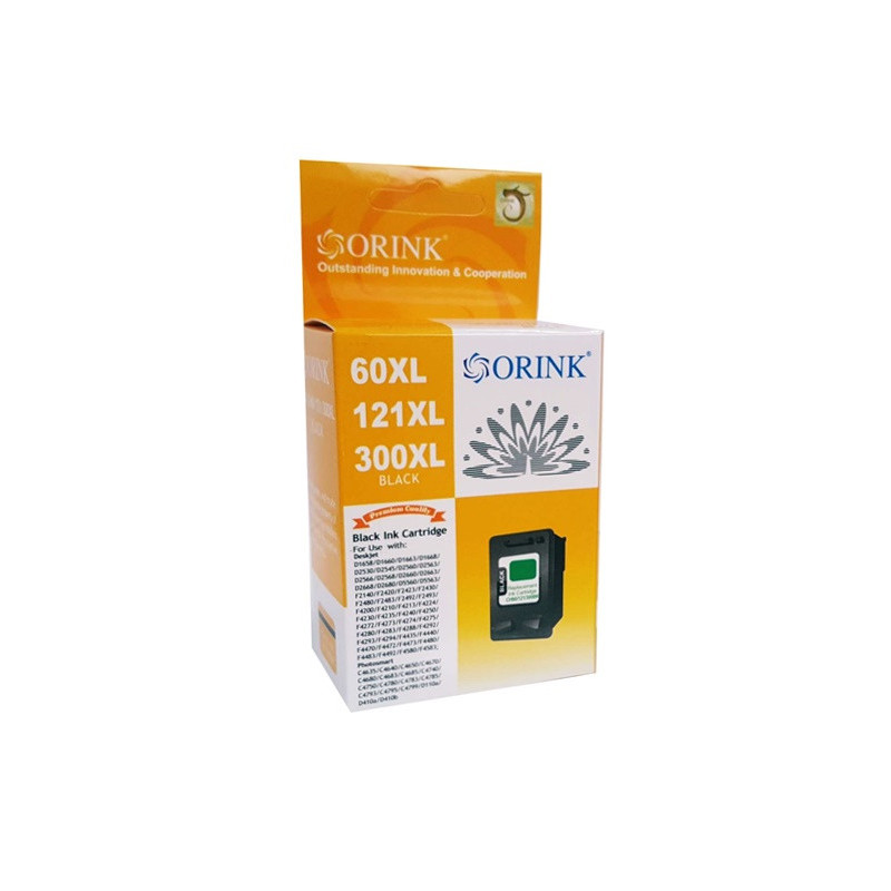 ORINK Tusz HP 300XL do drukarek Deskjet D1660 / D2660 / Photosmart C4670 | Black | 18ml. - 1