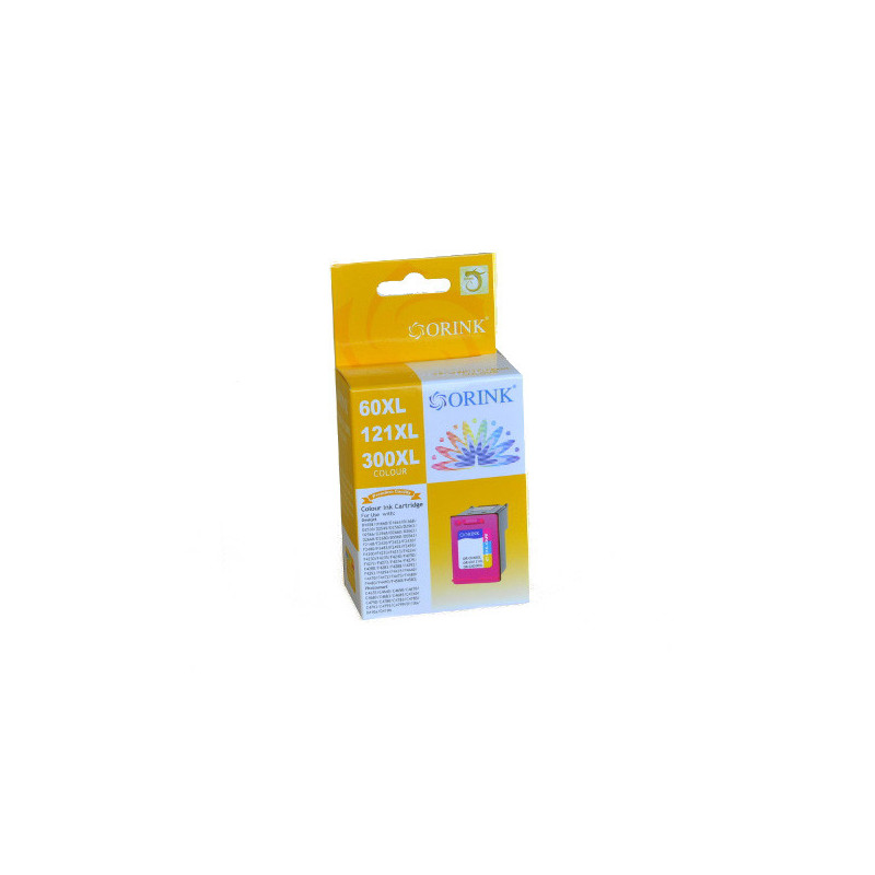 ORINK Tusz HP 300XL do drukarek Deskjet D1660 / D2660 / Photosmart C4670 | Color | 16,5ml. - 1