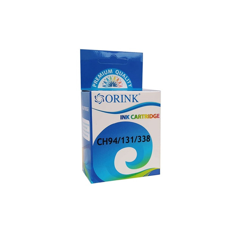 ORINK Tusz HP 338 do drukarek Deskjet 460 / Officejet 6210 / Photosmart 2610 / PSC1510 | Black | 18ml. - 1