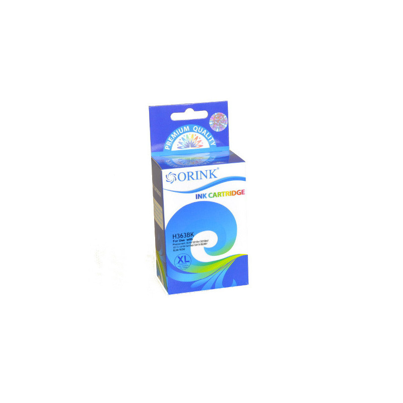 ORINK Tusz HP 363XL do drukarek Photosmart 3110 / C5140 / D7360 | Black | 35ml. - 1
