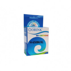 ORINK Tusz HP 650XL do drukarek Deskjet Ink Advantage 2515 / 1015 | Black | 18ml. - 1