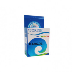 ORINK Tusz HP 650XL do drukarek  Deskjet Ink Advantage 2515 / 1015 | Color | 18ml. - 1