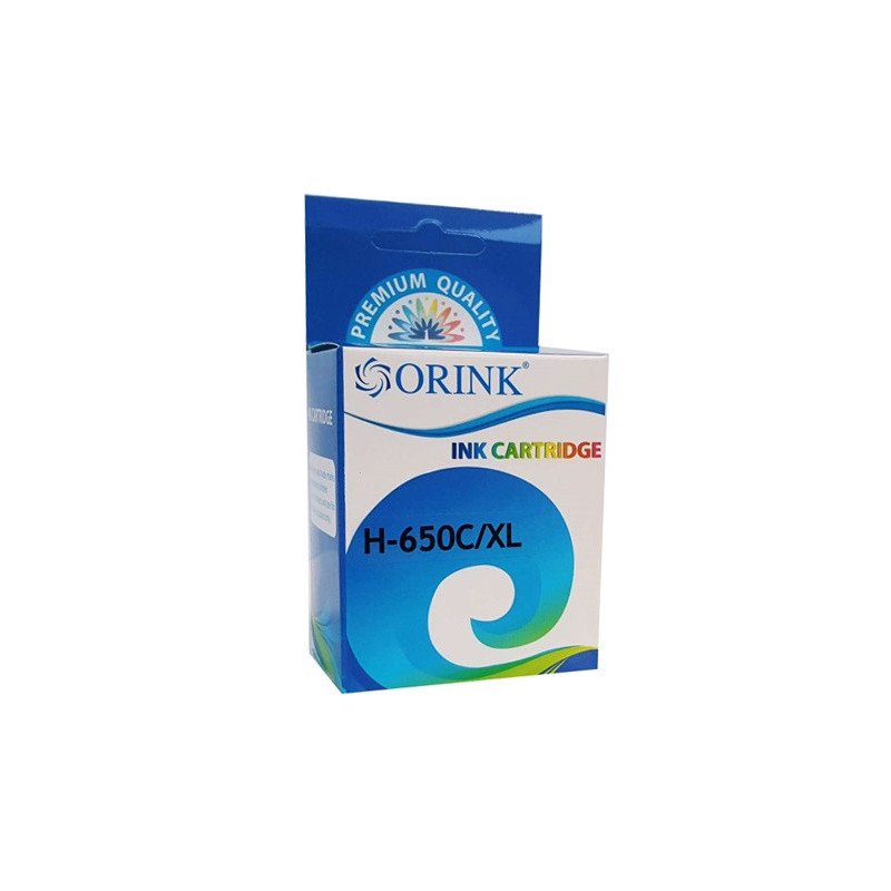 ORINK Tusz HP 650XL do drukarek  Deskjet Ink Advantage 2515 / 1015 | Color | 18ml. - 1