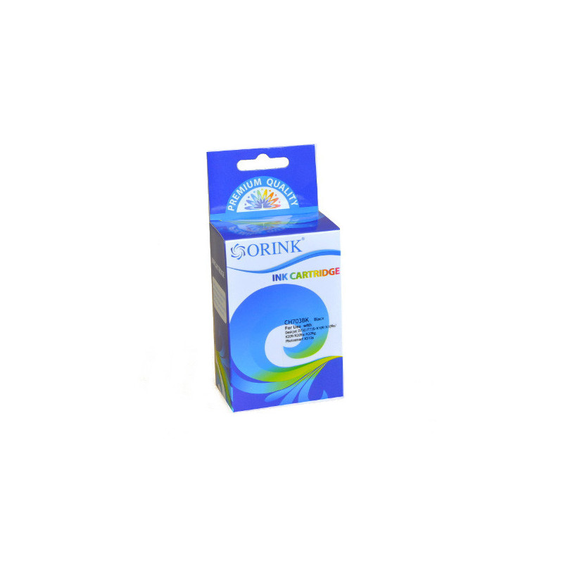 ORINK Tusz HP 703 do drukarek Deskjet D730 / K109 / Photosmart K510a | Black |  18ml. - 1