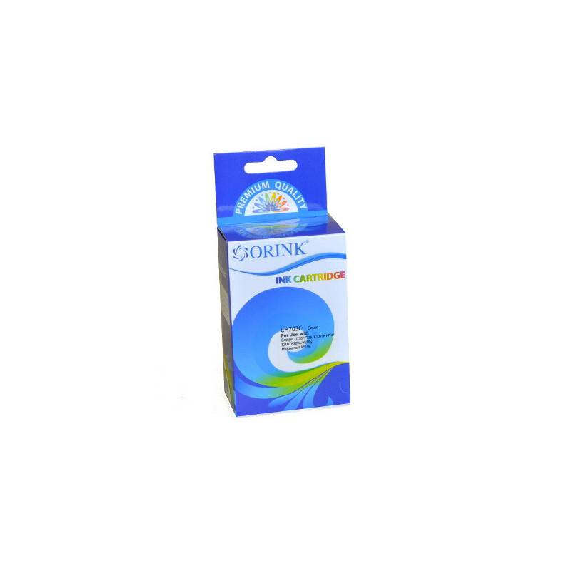 ORINK Tusz HP 703 do drukarek Deskjet D730 / K109 / Photosmart K510a | Color |  16,5ml. - 1