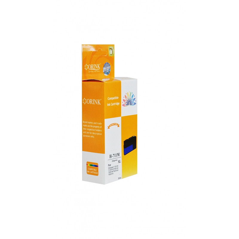 ORINK Tusz HP 711XL do drukarek DesignJet T120 / T520 | Magenta | 30ml - 1