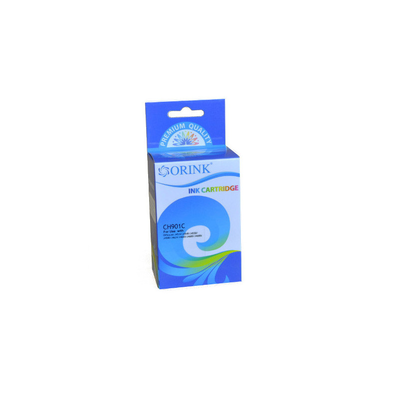 ORINK Tusz HP 901 do drukarek Officejet 4500 / J4640 / J4680 | Color | 16,5ml. - 1