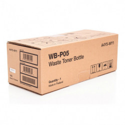 Konica Minolta oryginalny waste box A4Y5WY1,WBP05, Konica Minolta Bizhub C3350, C3850, pojemnik na zużyty toner - 1