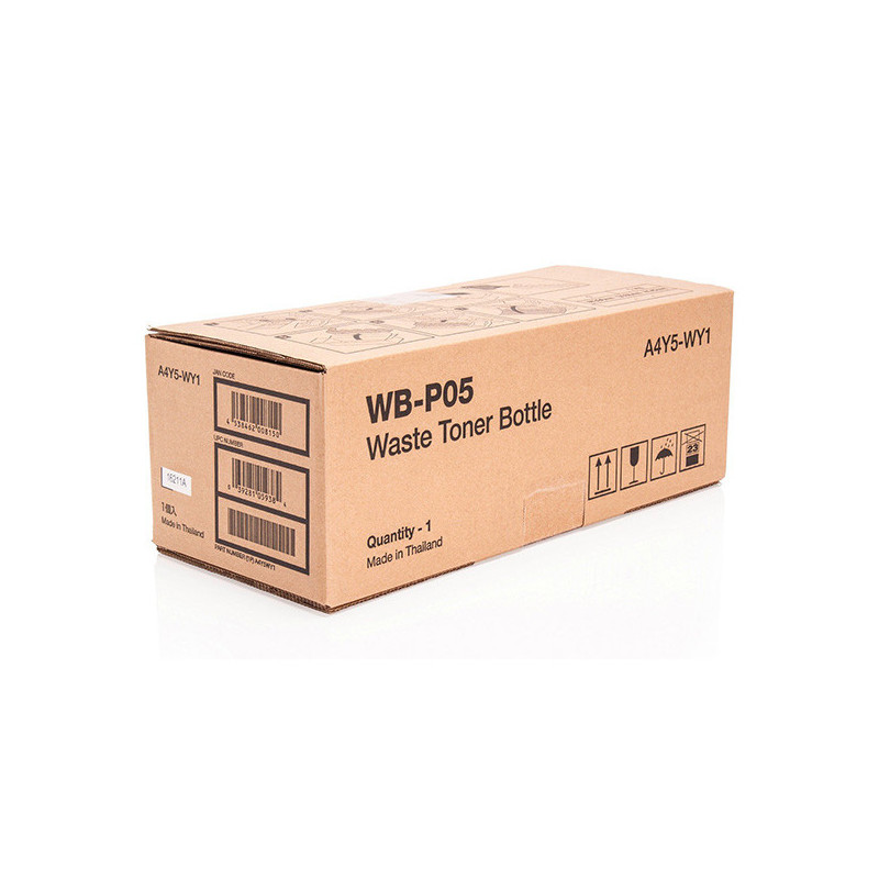 Konica Minolta oryginalny waste box A4Y5WY1,WBP05, Konica Minolta Bizhub C3350, C3850, pojemnik na zużyty toner - 1
