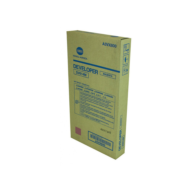 Konica Minolta oryginalny starter A3VX800, DV-614M, magenta, Konica Minolta Bizhub C3070L, 1060, 1070P, 1070, starter - 1