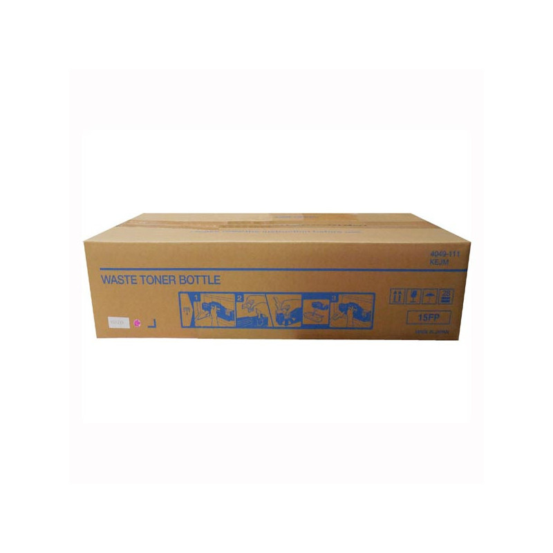 Konica Minolta oryginalny waste box 4049-111, 65JA51050, 30000s, Konica Minolta Bizhub C350, C351, C450, C450P, pojemnik na zuż 