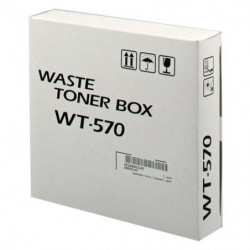 Kyocera oryginalny waste box WT-570, 15000s, Kyocera FS-C5400DN, pojemnik na zużyty toner - 1