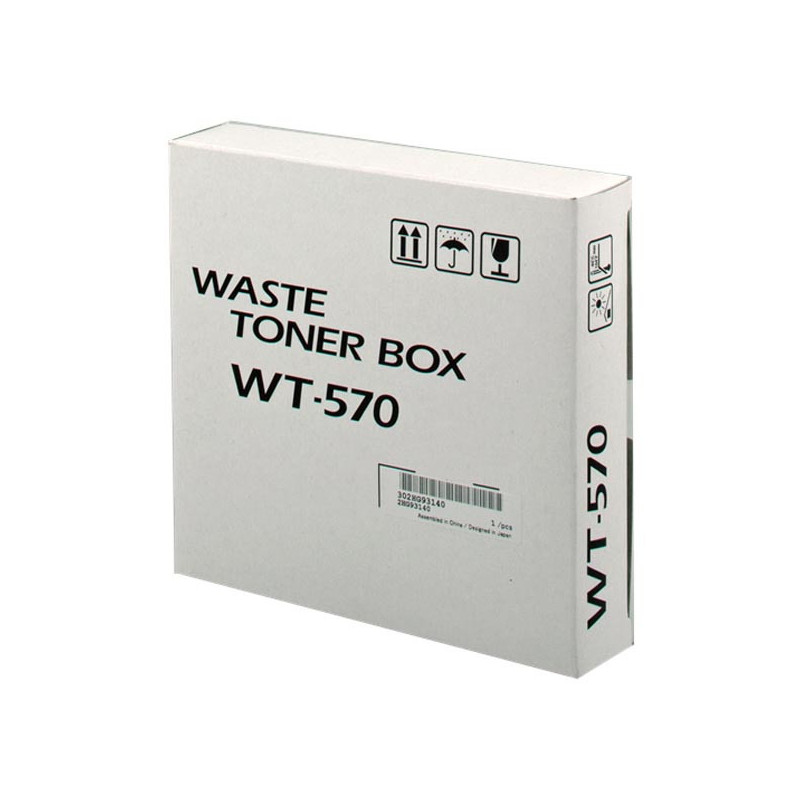 Kyocera oryginalny waste box WT-570, 15000s, Kyocera FS-C5400DN, pojemnik na zużyty toner - 1