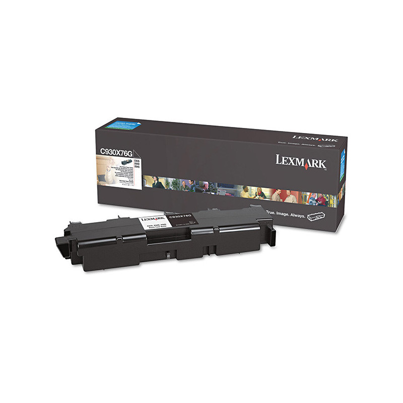 Lexmark oryginalny waste box 0C930X76G, 30000s, Lexmark C935, X940e, X945e, pojemnik na zużyty toner - 1