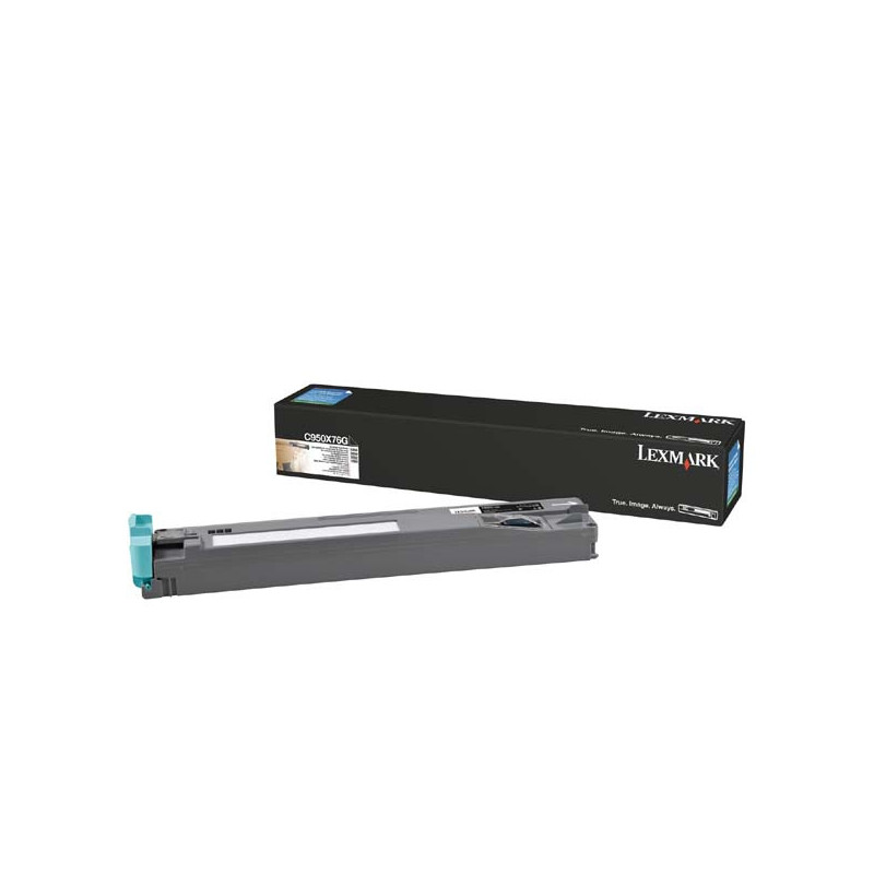 Lexmark oryginalny waste box C950X76G, Lexmark C950, X950, X952X, X954, pojemnik na zużyty toner - 1