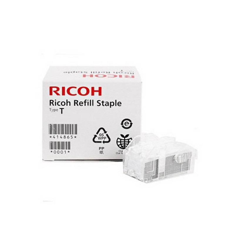 Ricoh oryginalny staple cartridge type T 414865, 2 x 5000ks, Ricoh MP C2003, C2030C, C2050C, C2503C, C2530, C2550 - 1