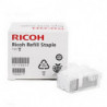 Ricoh oryginalny staple cartridge type T 414865, 2 x 5000ks, Ricoh MP C2003, C2030C, C2050C, C2503C, C2530, C2550 - 1