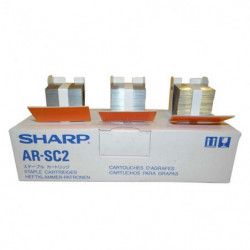 Sharp oryginalny staple cartridge AR-SC2, 3x5000ks, AR-FN7, F13, F14, MX-FNX2, FNX3, FNX4, FNX6, FNX7 Sharp - 1