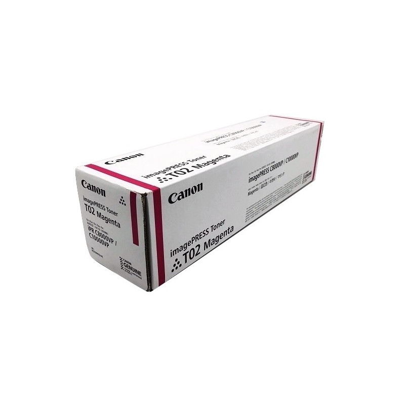 Canon oryginalny toner T02, magenta, 43000s, 8531B001, Canon imagePRESS C8000VP, C10000VP, O - 1