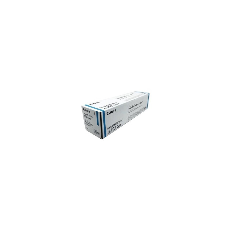 Canon oryginalny toner T02, cyan, 43000s, 8530B001, Canon imagePRESS C8000VP, C10000VP, O - 1