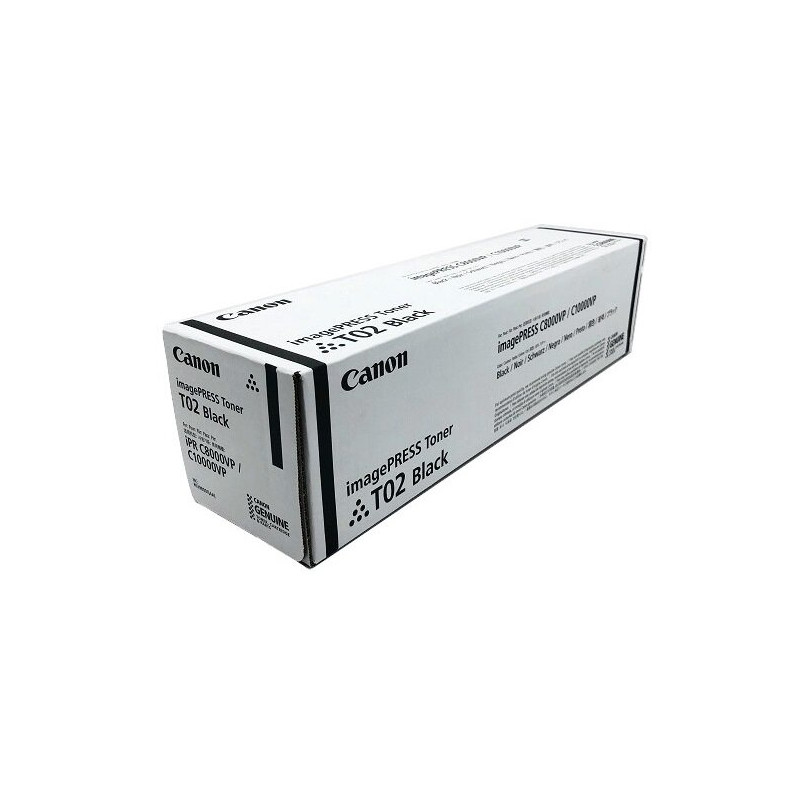 Canon oryginalny toner T02, black, 44000s, 8529B001, Canon imagePRESS C8000VP, C10000VP, O - 1
