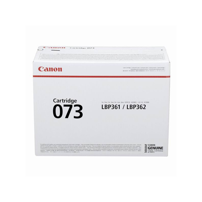 Canon oryginalny toner 073BK, black, 27000s, 5724C001, Canon i-Sensys LBP361dw, LBP362dw, O - 1