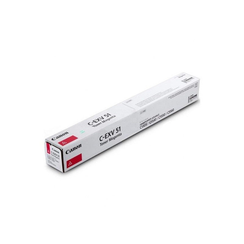 Canon oryginalny toner CEXV51LM, magenta, 26000s, low capacity, Canon iR ADV C5535, C5540, C5550, C5560, O - 1