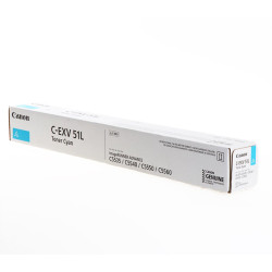 Canon oryginalny toner CEXV51LC, cyan, 26000s, low capacity, Canon iR ADV C5535, C5540, C5550, C5560, O - 1