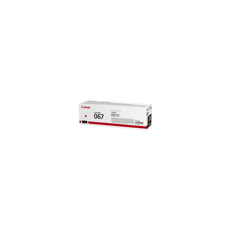 Canon originální toner 067 M, magenta, 1250str., 5100C002, Canon LBP63, 1Cdw, LBP633Cdw, MF651Cw, MF655Cdw, MF657Cdw, O - 1