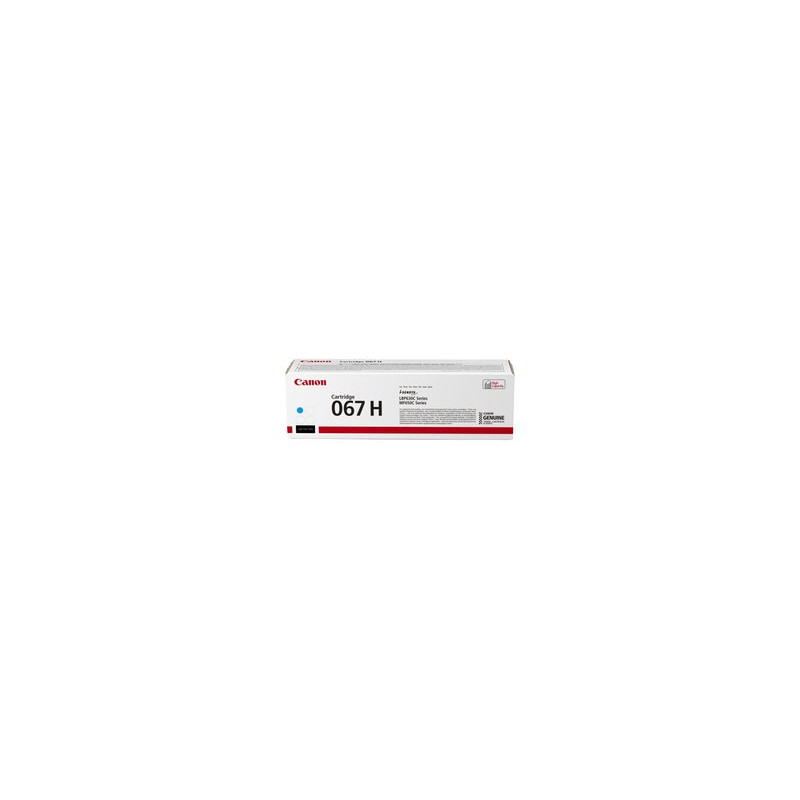 Canon originální toner 067 C, cyan, 1250str., 5101C002, Canon LBP631Cd, w, LBP633Cdw, MF651Cw, MF655Cdw, MF657Cdw, O - 1