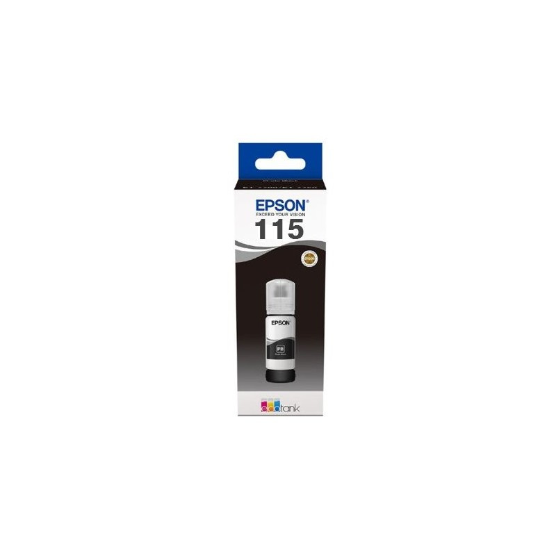 Epson oryginalny ink / tusz C13T07C14A, black, Epson EcoTank L8160, L8180 - 1