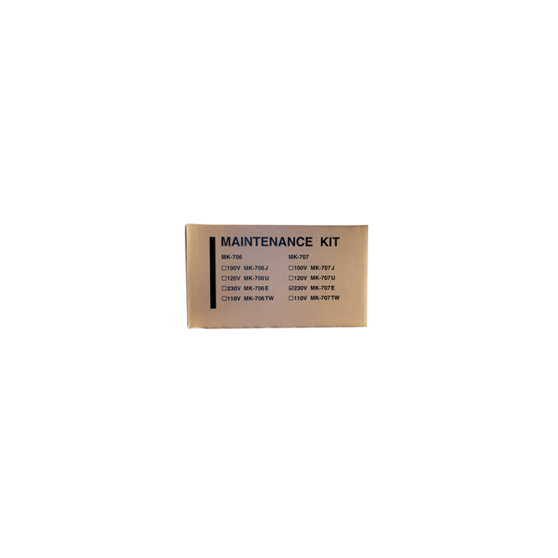 Kyocera oryginalny maintenance kit MK-707, Kyocera KM 4035, 3035, 3550, 5035, zestaw konserwacyjny - 1