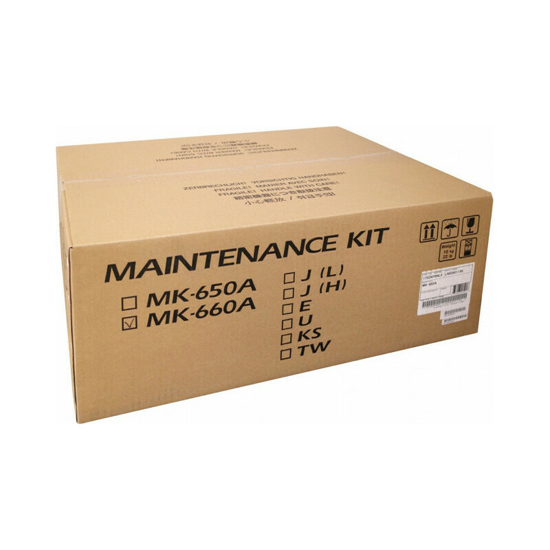 Kyocera oryginalny maintenance kit MK-660A, 1702KP8NL0, 500000s, Kyocera TASKalfa 620,820, zestaw konserwacyjny - 1