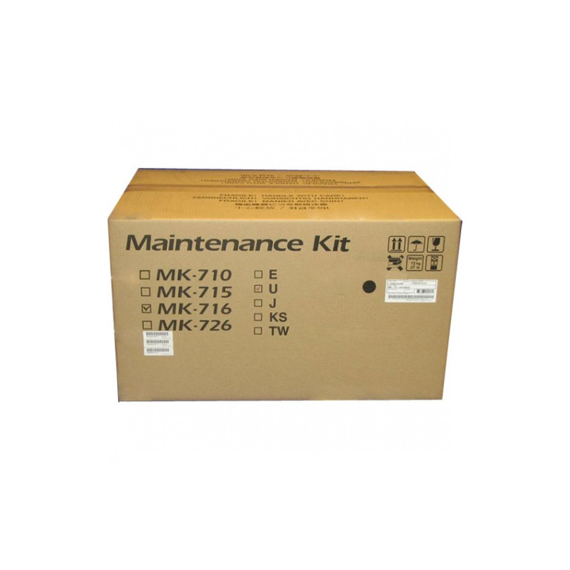Kyocera oryginalny maintenance kit MK-716, 1702GR8NL0, 500000s, Kyocera KM-4050, KM-5050, zestaw konserwacyjny - 1