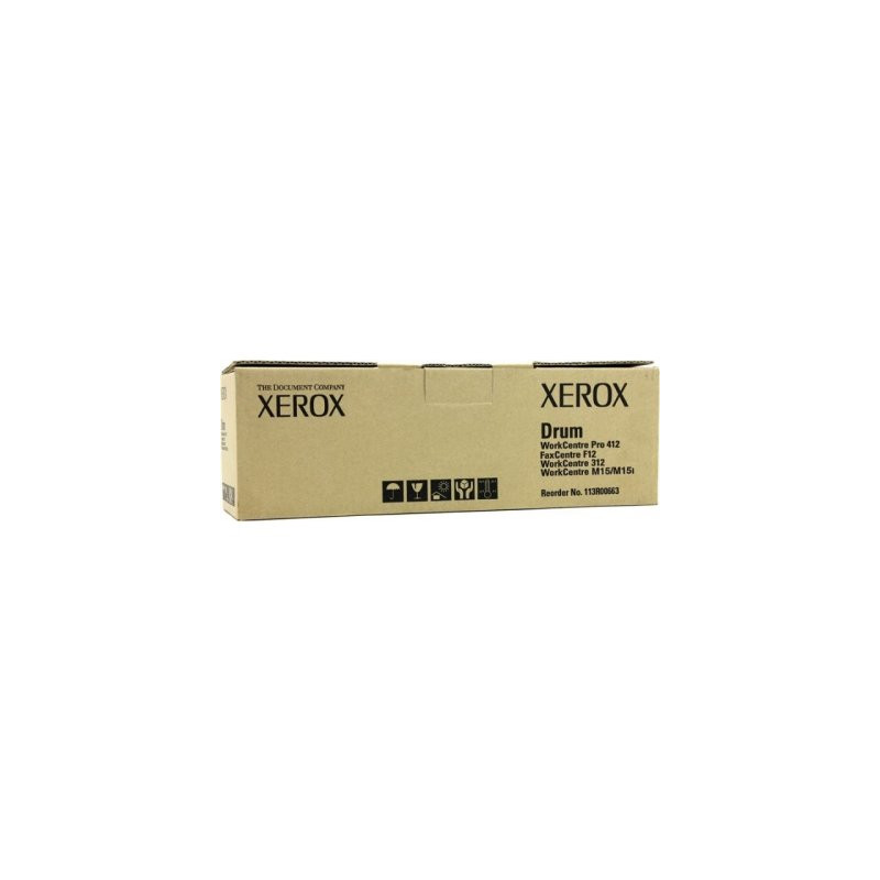 Xerox oryginalny bęben 113R00663, black, 15000s, Xerox WorkCenter PRO 412, M15 - 1
