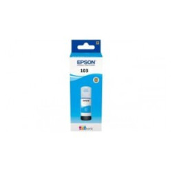 Epson oryginalny ink / tusz C13T00S24A, 103, cyan, 65ml, uszkodzone opakowanie, Epson EcoTank L3151, L3150, L3111, L3110 - 1