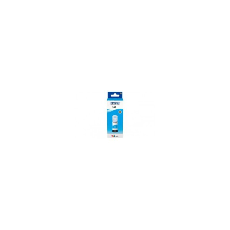Epson oryginalny ink / tusz C13T00S24A, 103, cyan, 65ml, uszkodzone opakowanie, Epson EcoTank L3151, L3150, L3111, L3110 - 1