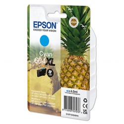 Epson oryginalny ink / tusz C13T10H24010, T10H240, 604XL, cyan, 4.0ml, Epson XP-2200, XP-3200, XP-4200, WF-2930DWF, WF-2950DWF -