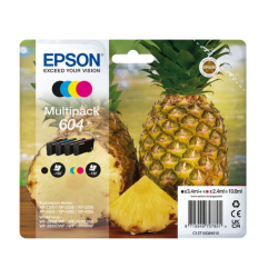 Epson oryginalny ink / tusz C13T10G64010, T10G640, 604, CMYK, 500s, 3x2.4/3.4ml, Epson XP-2200, XP-3200, XP-4200, WF-2930DWF, W 
