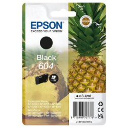 Epson oryginalny ink / tusz C13T10G14010, T10G140, 604, black, 3.4ml, Epson XP-2200, XP-3200, XP-4200, WF-2930DWF, WF-2950DWF - 