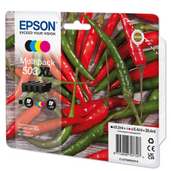 Epson oryginalny ink / tusz C13T09R64010, T09R640, 503XL, CMYK, 550s, 3x6.4/9.2ml, Epson XP-5200, XP-5205, WF-2960dwf, WF-2965d 