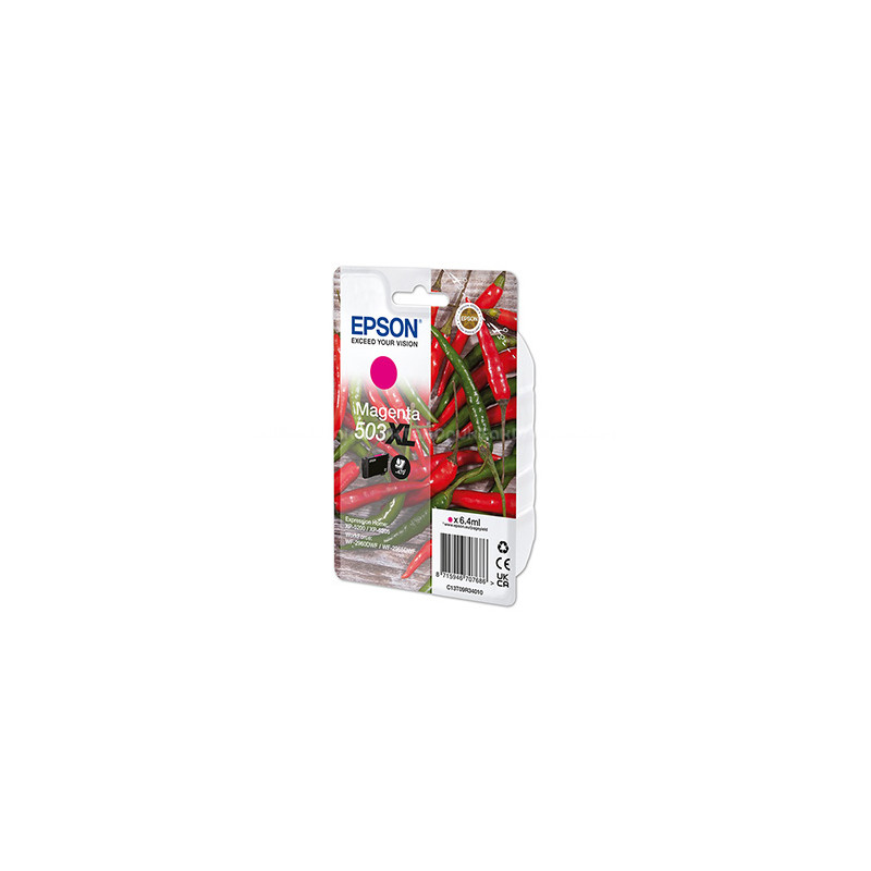 Epson oryginalny ink / tusz C13T09R34010, T09R340, 503XL, magenta, 6.4ml, Epson XP-5200, XP-5205, WF-2960dwf, WF-2965dwf - 1
