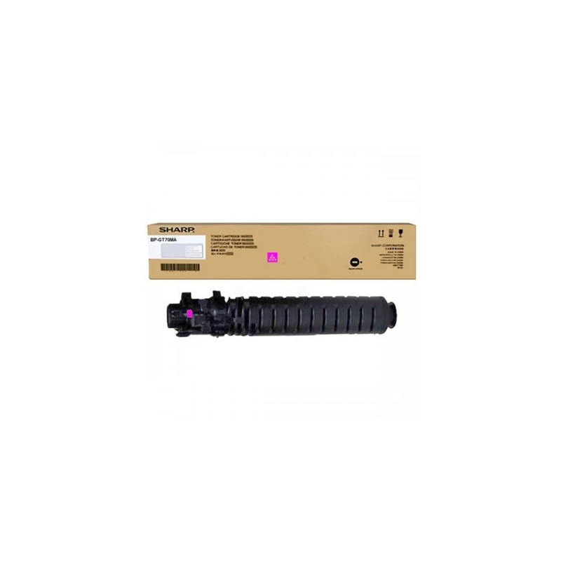Sharp oryginalny toner BPGT70MA, magenta, 24000s, dla Sharp Titan BP-50C26, BP-50C31, BP-50C36, BP-50C45, O - 1